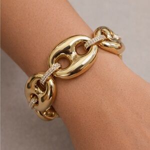 HOUSE OF HARLOW 1960 Puff Meriner Bracelet